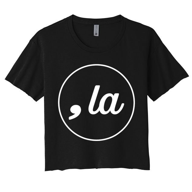 Comma La Kamala Harris California Wash Cute Crop Top