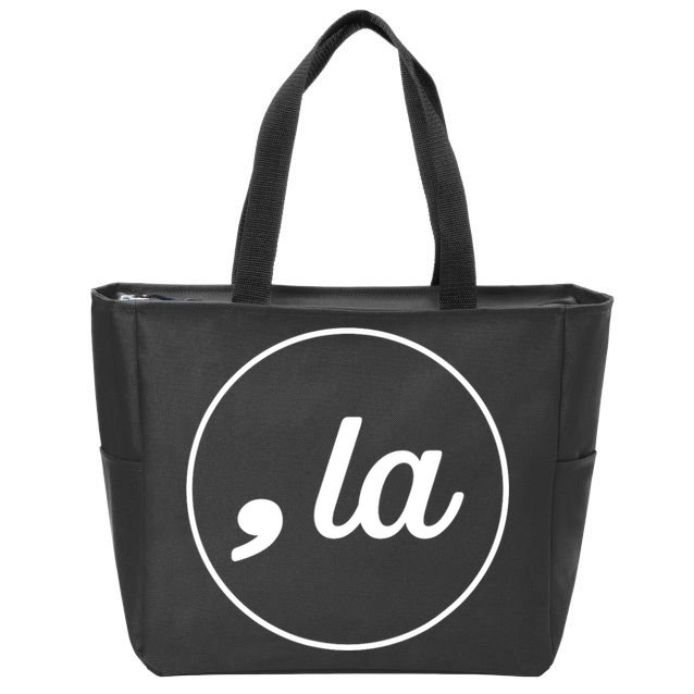 Comma La Kamala Harris California Wash Cute Zip Tote Bag