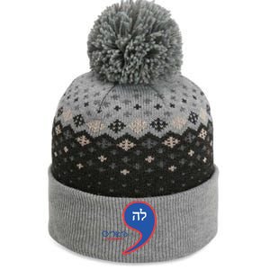 Comma La Kamala Hebrew Alphabet The Baniff Cuffed Pom Beanie