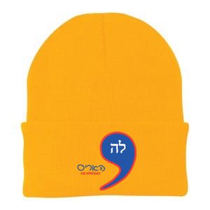 Comma La Kamala Hebrew Alphabet Knit Cap Winter Beanie