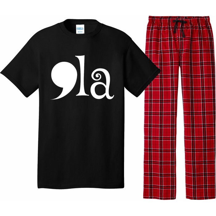 Comma La Kamala Harris 2024 Presidential Political Campaign Pajama Set