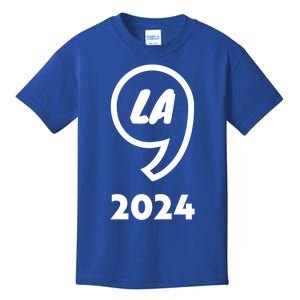 Comma La Kamala Harris 2024 Mvp Vice President Biden Harris Gift Kids T-Shirt