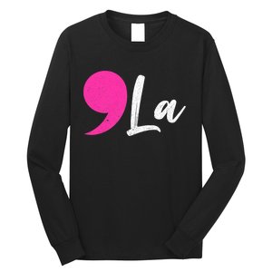 Comma La Kamala Harris President Long Sleeve Shirt