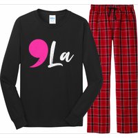 Comma La Kamala Harris President Long Sleeve Pajama Set