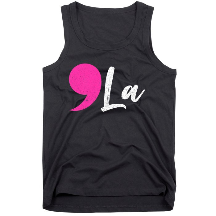 Comma La Kamala Harris President Tank Top