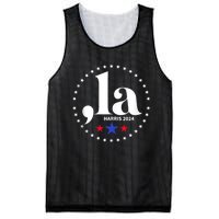 Comma La Kamala Harris For President 2024 Funny Kamala Us Mesh Reversible Basketball Jersey Tank