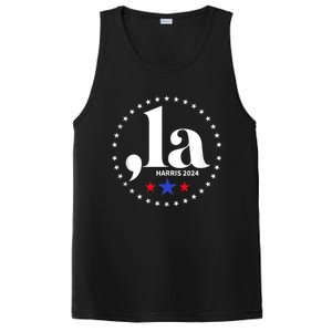 Comma La Kamala Harris For President 2024 Funny Kamala Us PosiCharge Competitor Tank