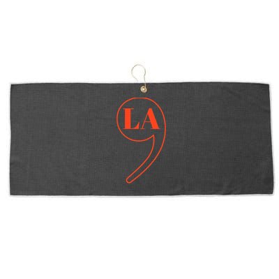 Comma La Kamala Harris Large Microfiber Waffle Golf Towel