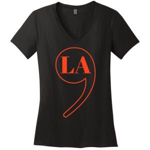 Comma La Kamala Harris Women's V-Neck T-Shirt