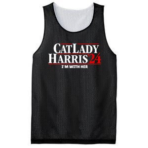 Cat Lady Kamala Harris 2024 IM With Her Mesh Reversible Basketball Jersey Tank