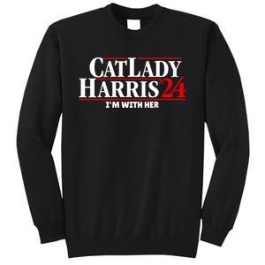 Cat Lady Kamala Harris 2024 IM With Her Tall Sweatshirt