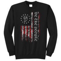 Comma La Kamala Harris 2024 We The People Us Flag Sweatshirt