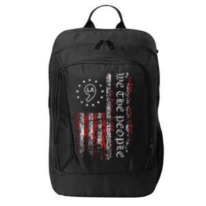 Comma La Kamala Harris 2024 We The People Us Flag City Backpack