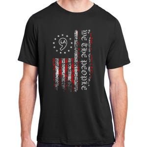 Comma La Kamala Harris 2024 We The People Us Flag Adult ChromaSoft Performance T-Shirt