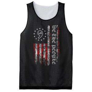 Comma La Kamala Harris 2024 We The People Us Flag Mesh Reversible Basketball Jersey Tank