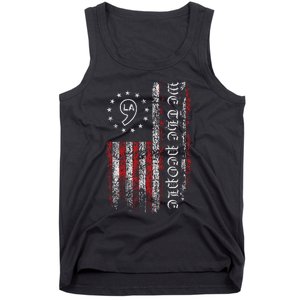 Comma La Kamala Harris 2024 We The People Us Flag Tank Top