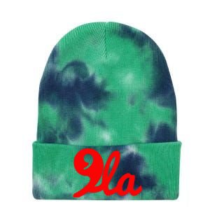 Comma + La Kamala Harris For President 2024 Tie Dye 12in Knit Beanie