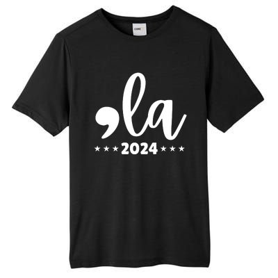 Comma La Kamala Harris 2024 Tall Fusion ChromaSoft Performance T-Shirt