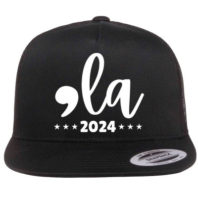 Comma La Kamala Harris 2024 Flatbill Hat