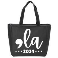 Comma La Kamala Harris 2024 Zip Tote Bag