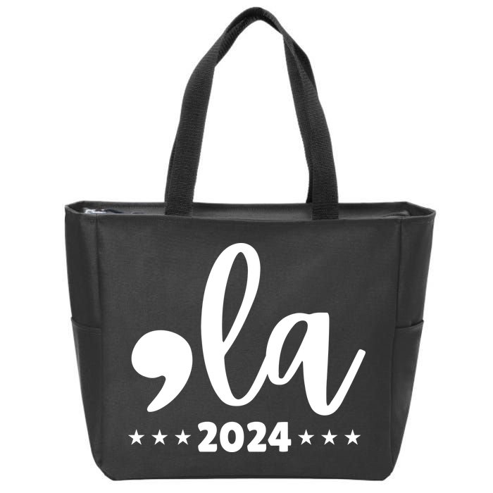 Comma La Kamala Harris 2024 Zip Tote Bag