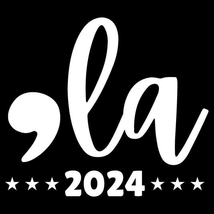 Comma La Kamala Harris 2024 Zip Tote Bag