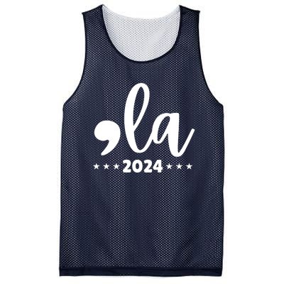 Comma La Kamala Harris 2024 Mesh Reversible Basketball Jersey Tank