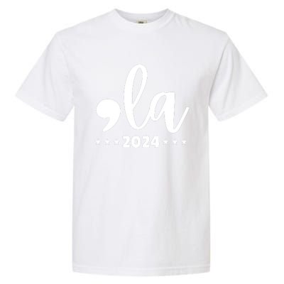 Comma La Kamala Harris 2024 Garment-Dyed Heavyweight T-Shirt