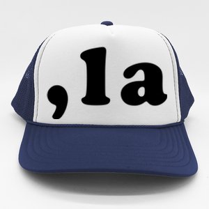 Comma La Kamala Harris Gift Trucker Hat