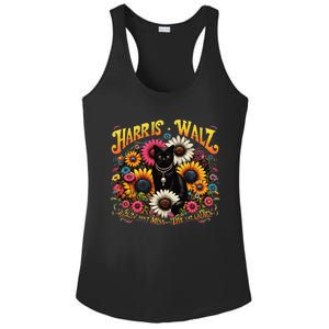 Cat Ladies Kamala Tim Walz Harris Waltz DonT Mess With The Gift Ladies PosiCharge Competitor Racerback Tank