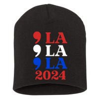 Comma La Kamala Vote For 2024 President Kamala Harris Short Acrylic Beanie