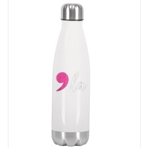 Comma La Kamala Harris For President 2024 Election Coma La Stainless Steel Insulated Water Bottle