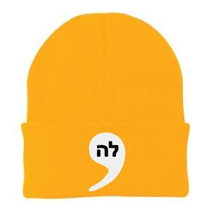 Comma La Kamala Hebrew Alphabet Cute Knit Cap Winter Beanie