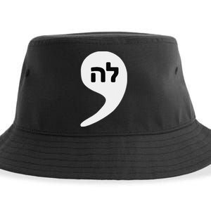 Comma La Kamala Hebrew Alphabet Cute Sustainable Bucket Hat