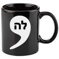 Comma La Kamala Hebrew Alphabet Cute 11oz C Handle Ceramic Mug