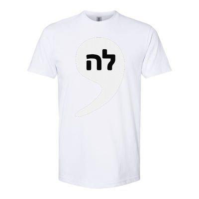 Comma La Kamala Hebrew Alphabet Cute Softstyle CVC T-Shirt