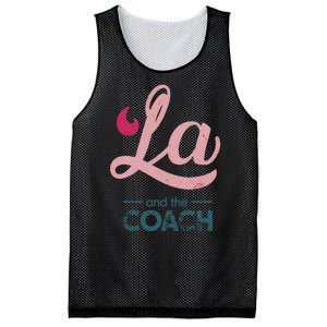 Comma La Kamala Harris Tim Walz Coach 2024 La Comma Mesh Reversible Basketball Jersey Tank