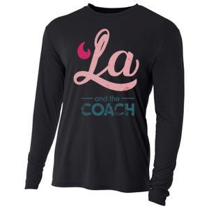 Comma La Kamala Harris Tim Walz Coach 2024 La Comma Cooling Performance Long Sleeve Crew