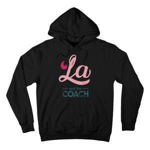 Comma La Kamala Harris Tim Walz Coach 2024 La Comma Tall Hoodie