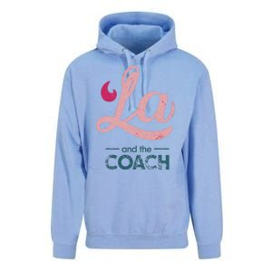 Comma La Kamala Harris Tim Walz Coach 2024 La Comma Unisex Surf Hoodie