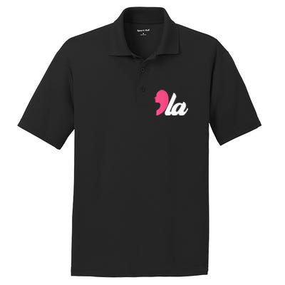 Comma La Kamala Harris Premium PosiCharge RacerMesh Polo