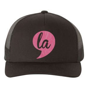 Comma + La Kamala Harris Vp 2020 Election Aka Soror Voting Yupoong Adult 5-Panel Trucker Hat