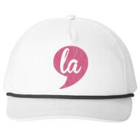 Comma + La Kamala Harris Vp 2020 Election Aka Soror Voting Snapback Five-Panel Rope Hat