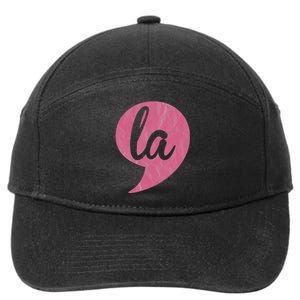 Comma + La Kamala Harris Vp 2020 Election Aka Soror Voting 7-Panel Snapback Hat