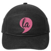 Comma + La Kamala Harris Vp 2020 Election Aka Soror Voting 7-Panel Snapback Hat