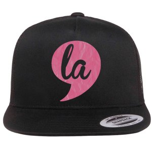 Comma + La Kamala Harris Vp 2020 Election Aka Soror Voting Flat Bill Trucker Hat