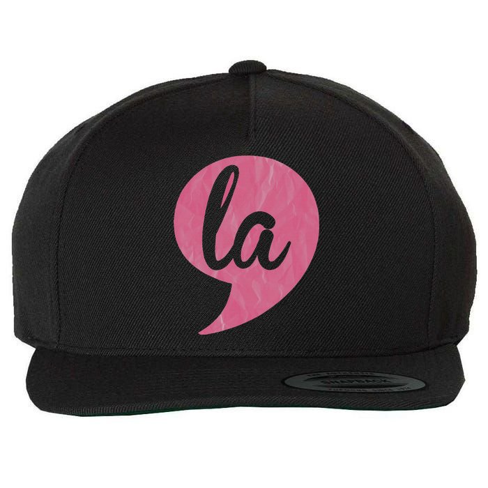 Comma + La Kamala Harris Vp 2020 Election Aka Soror Voting Wool Snapback Cap