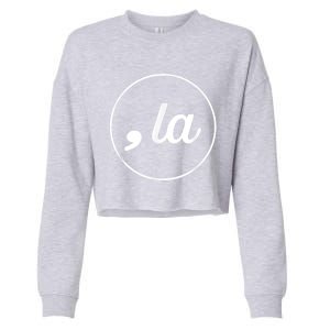 Comma La Kamala Harris Women.s California Wash cute Cropped Pullover Crew