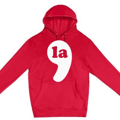 Comma La Kamala Harris Premium Pullover Hoodie