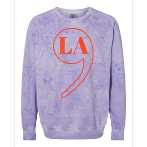 Comma La Kamala Harris Colorblast Crewneck Sweatshirt